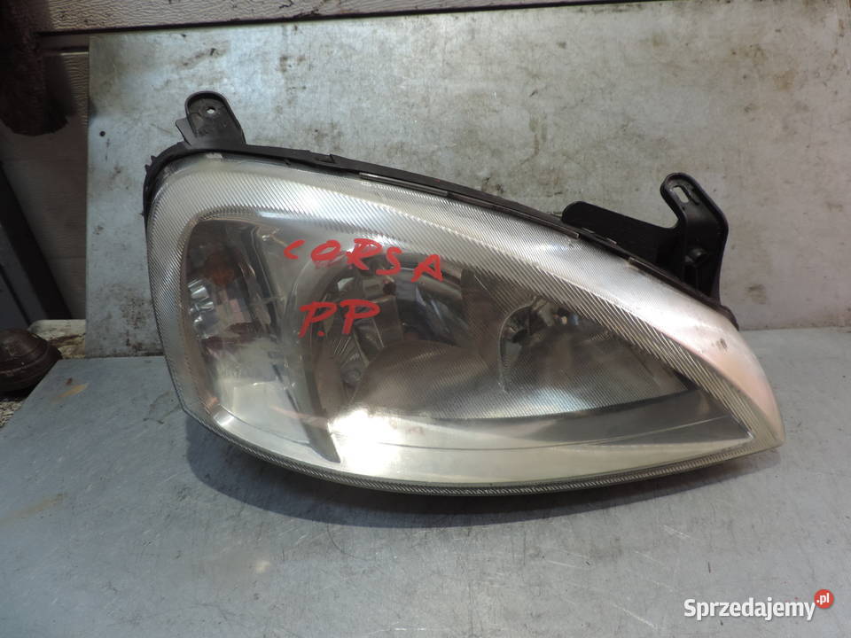OPEL CORSA C LAMPA PRAWA PRZEDNIA PRZÓD Lampy przednie Nowy Sącz
