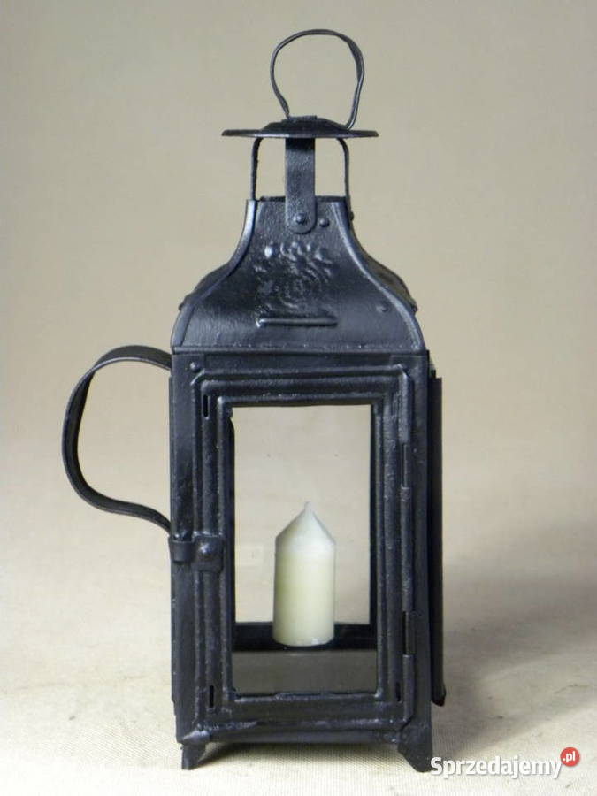 Stara francuska latarnia lampa świecowa lampka Antyki Legnica sprzedam