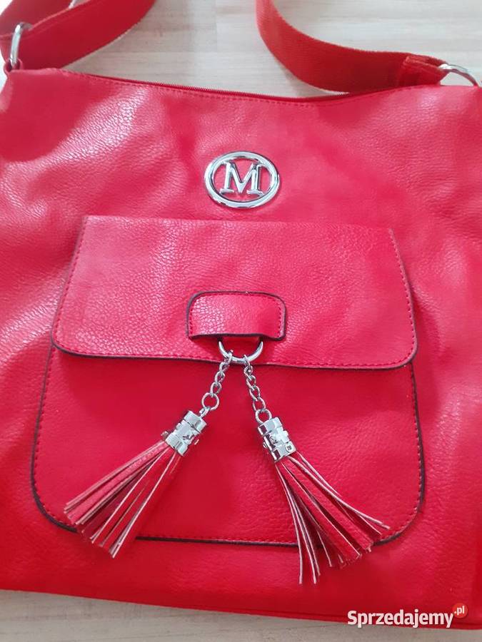 czerwona torba torebka nowa Na ramię  Gdańsk