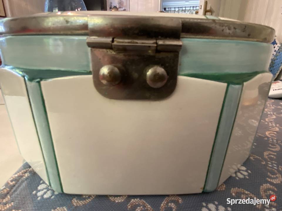 Art Deco Niemcy pudełko na ciastka Zamość