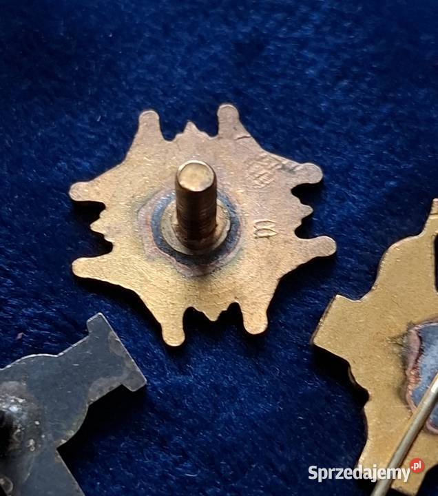 3 x odznaki weteranie Wojska Polskiego komplet Militaria Wejherowo