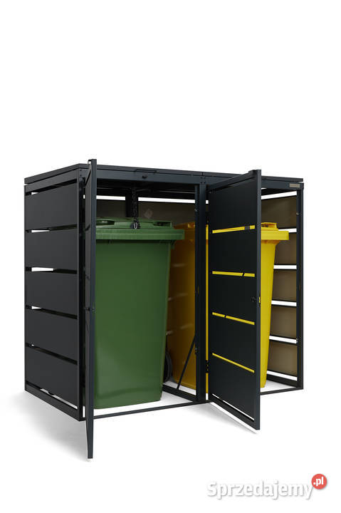 Zabudowa koszy KUBA 2402 kolor antracyt RAL 7016 Pozostałe