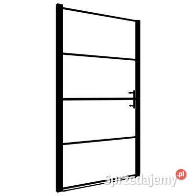 vidaXL Drzwi prysznicowe hartowane szkło 100x178 mazowieckie Warszawa