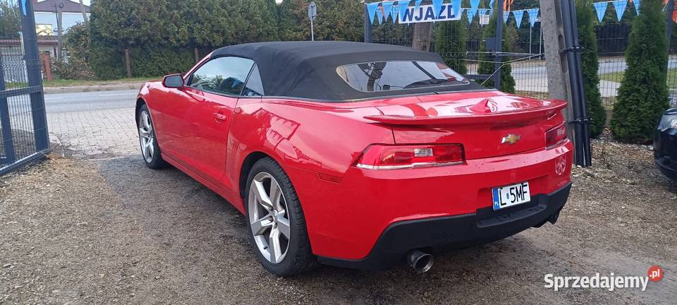 Chevrolet Camaro 36 V6 CABRIO zarejestrowany welurowa tapicerka
