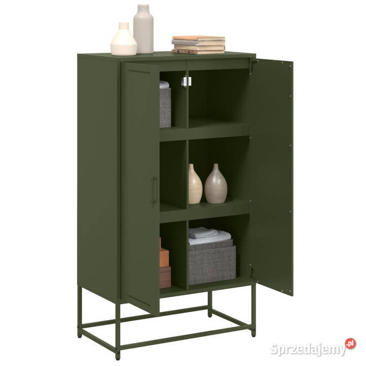 Szafka oliwkowa 685x385x1235 stal WM846498