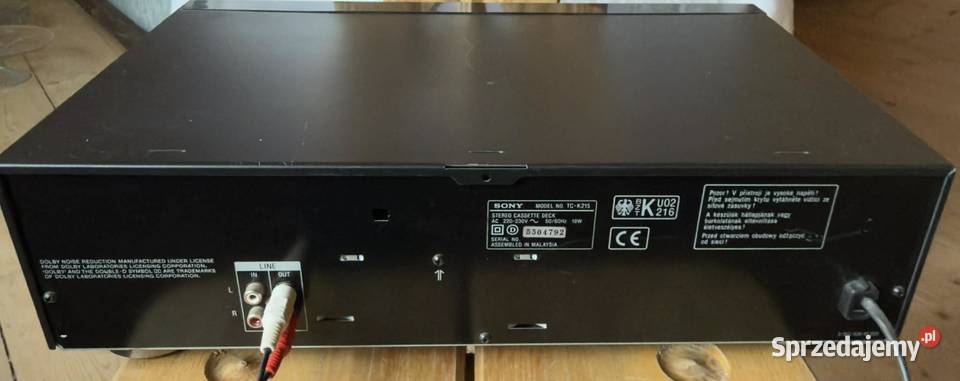 SONY Stereo Cassette deck TCK215 kaseta Bukowina Tatrzańska