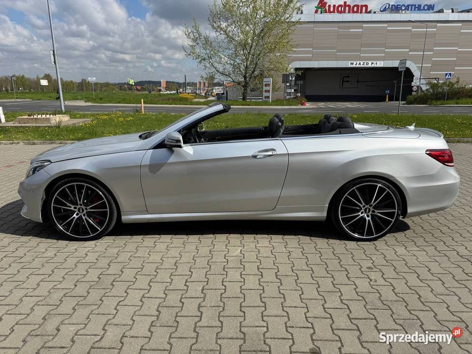 MercedesBenz E500 Cabrio AMG 47 V8 Biturbo sprowadzony Kraków