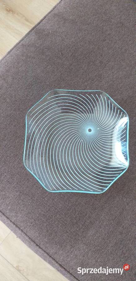 Półmiski deserowe prl Przedbórz