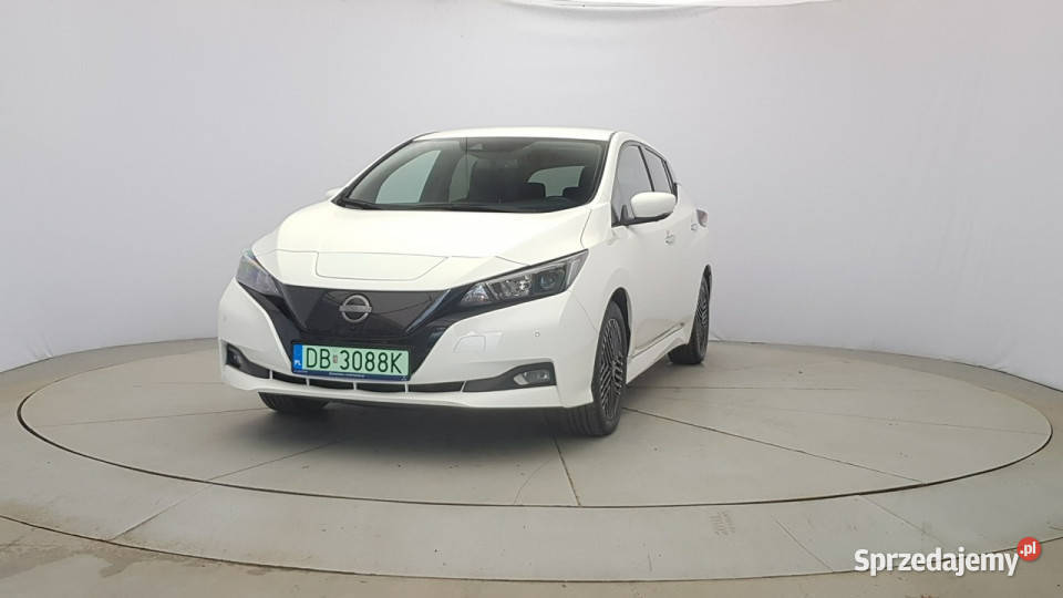Nissan Leaf 40kWh NConnecta Z polskiego salonu wielofunkcyjna kierownica Warszawa sprzedam