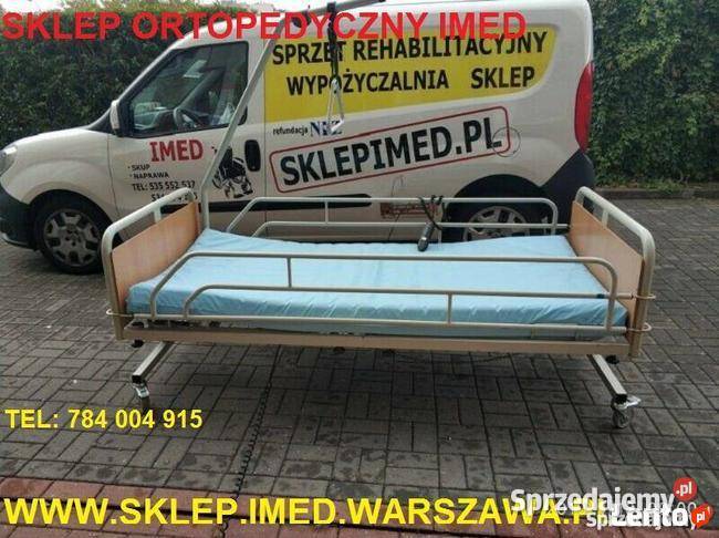 Łóżko Ortopedyczne Elektryczne na pilota Wynajem Warszawa