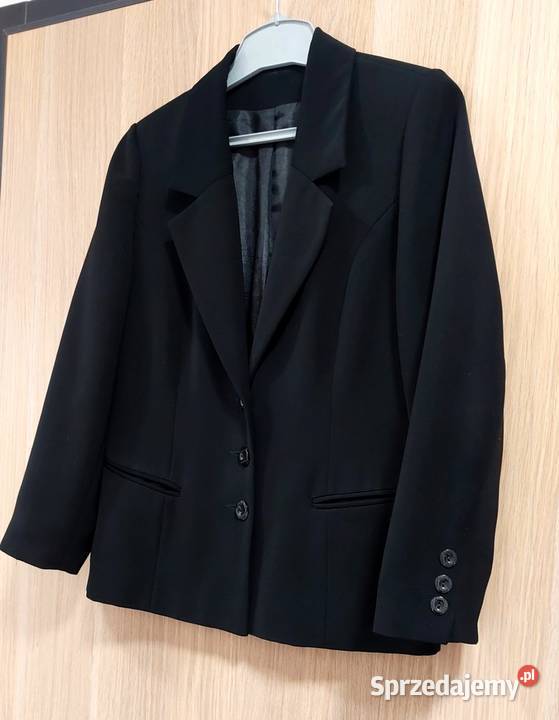 Żakiet marynarka czarna M 38 Mariam mazowieckie
