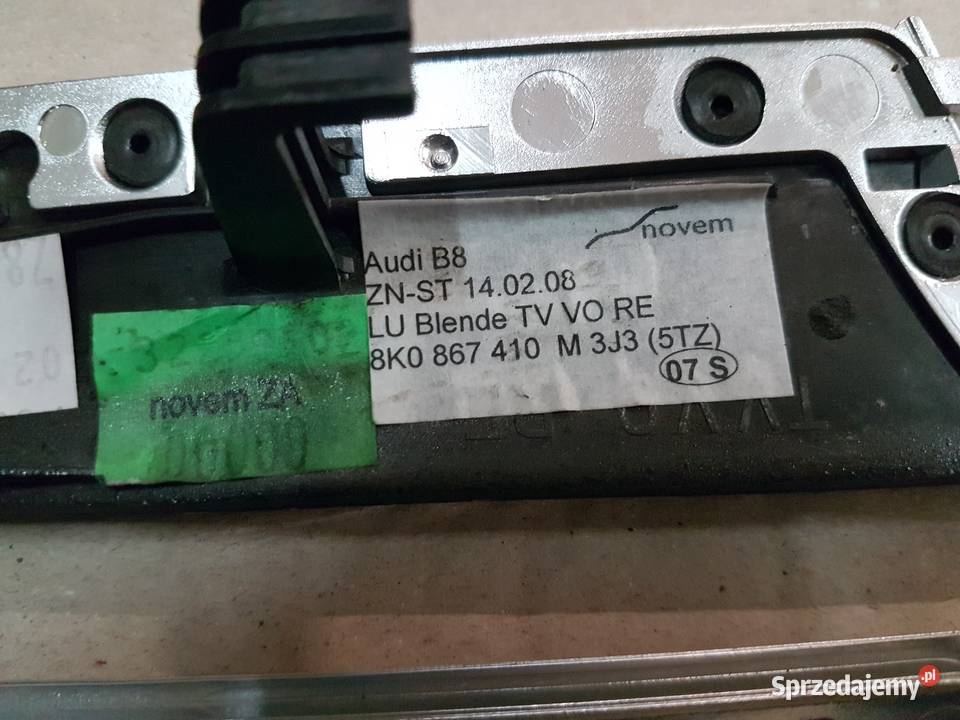 AUDI A5 LISTWY OZDOBNE DEKORY PIANO 8K0863305AA