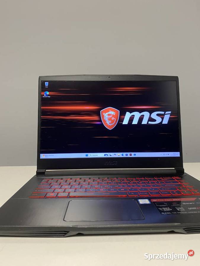 Laptop Msi GF63 Thin 8SC śląskie Lubockie sprzedam