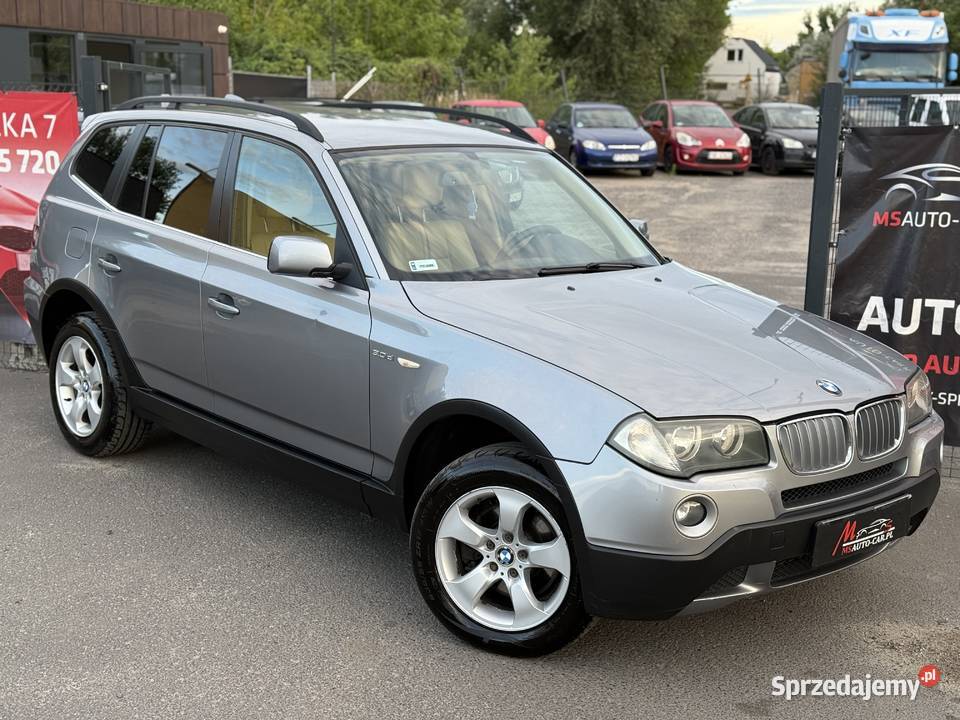 BMW X3 4x4 Klima Skóry Manual Isofix Elektryka elektryczne szyby Poznań