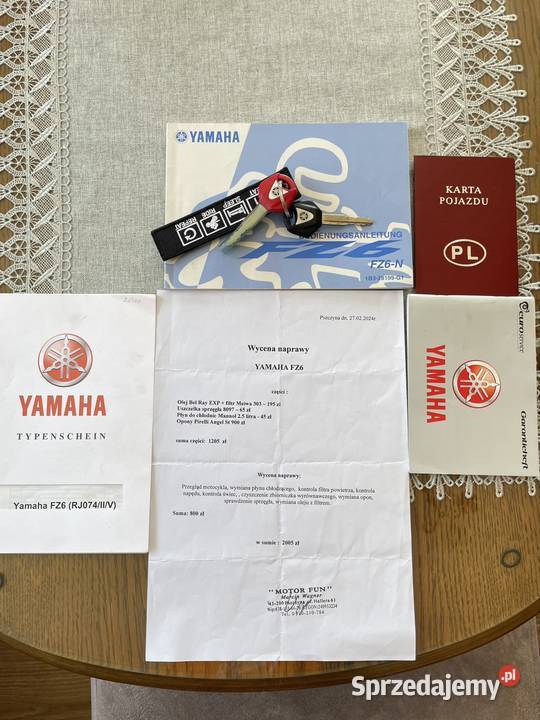 Yamaha FZ6 N Fazer 600 A2 metalic Jastrzębie-Zdrój