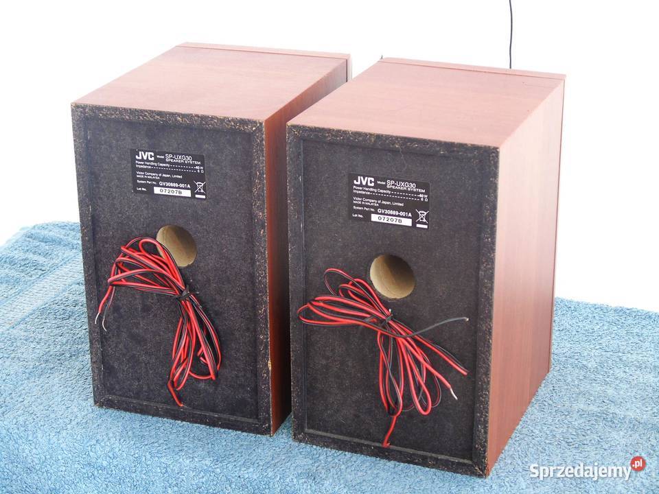 Kolumny JVC 2 x 40 wat sprawne WYSYŁKA Jasło
