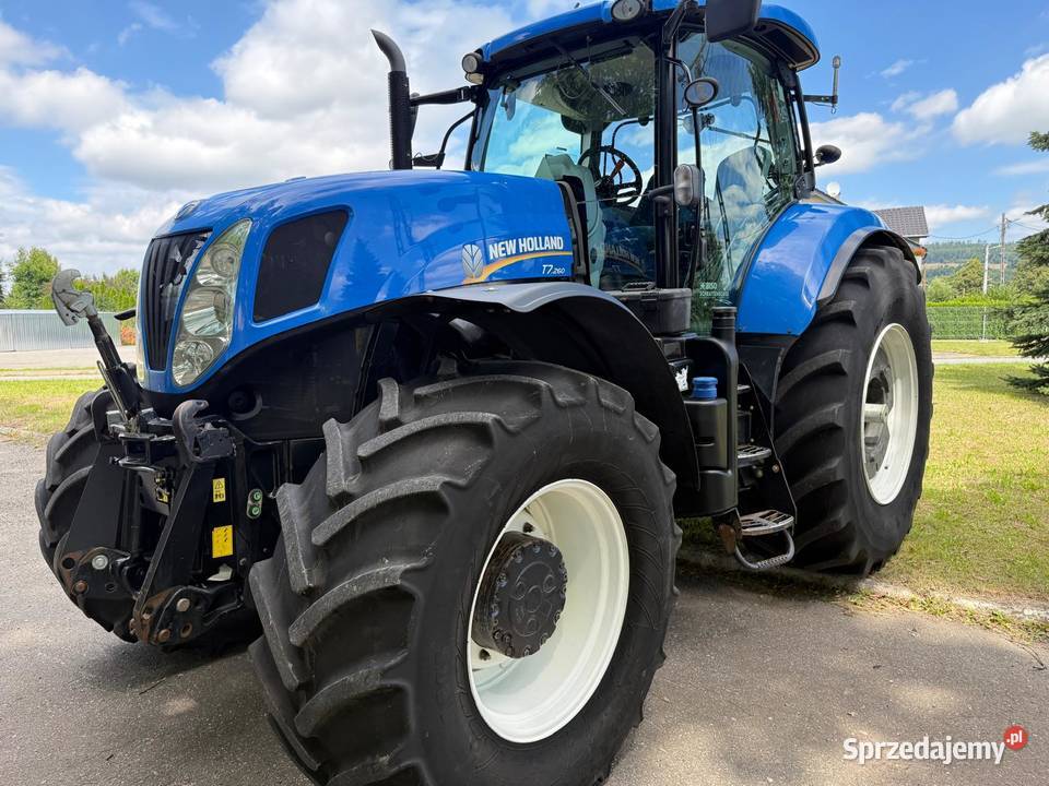 Ciągnika Holland T7260 PowerShift 2014 8100mth Nowa Ruda
