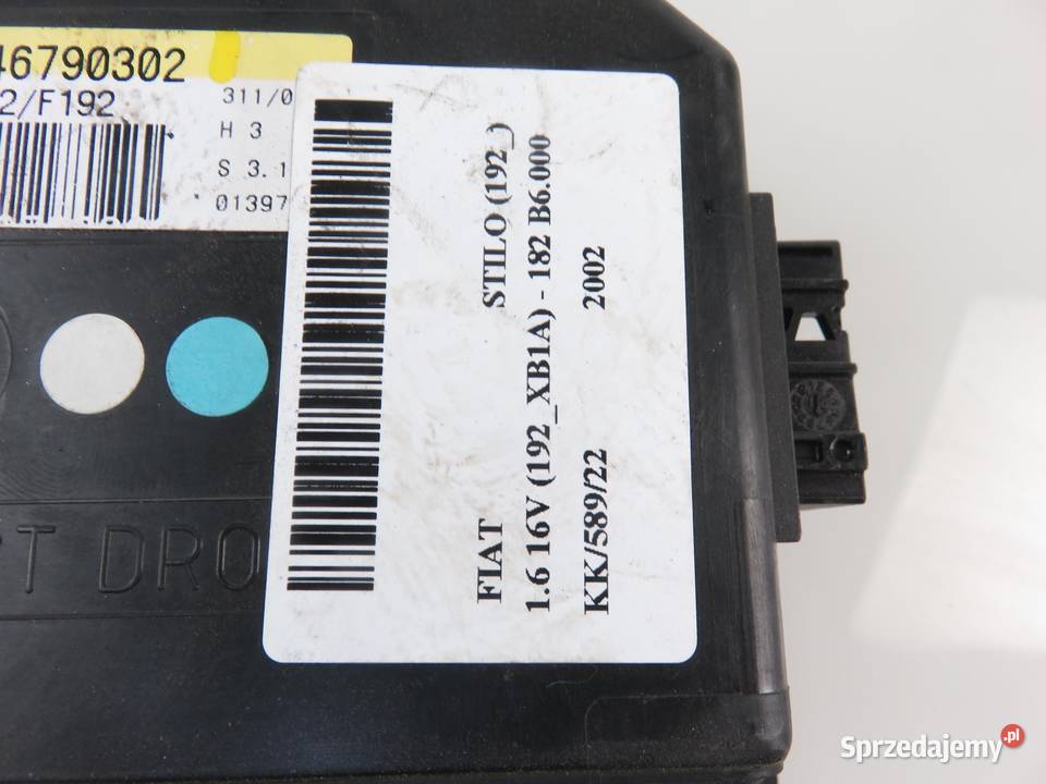 MODUŁ DRZWI FIAT STILO 46790302 osobowe