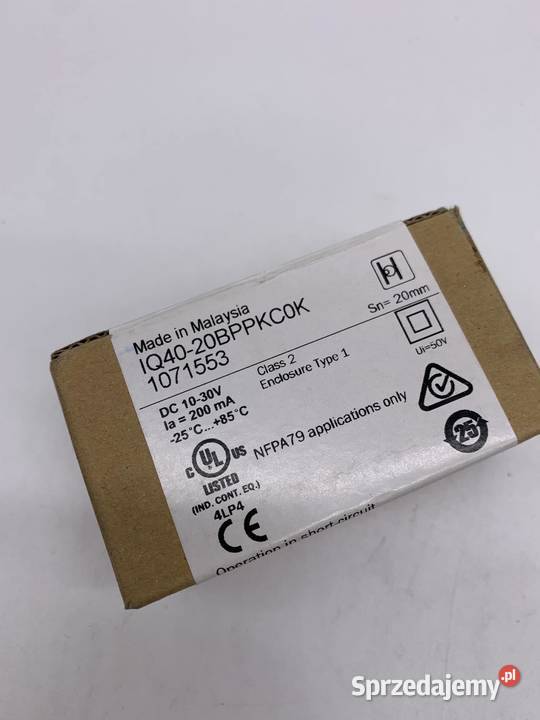 Sick IQ4020BPPKC0K 1071553 Czujnik indukcyjny Warszawa