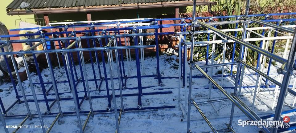 Regał sklepowy metalowy Dulowa