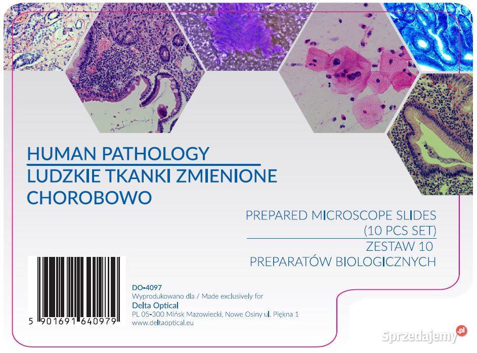 Zestaw Preparatów Ludzkie tkanki zmienione Warszawa