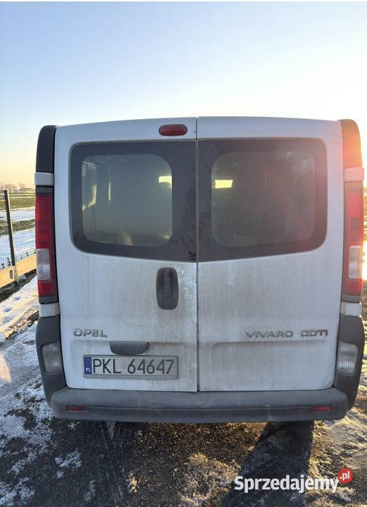 Sprzedam Opel Vivaro 20 114 L2H1Long Zadbany Bez 1995cm3 Kłodawa