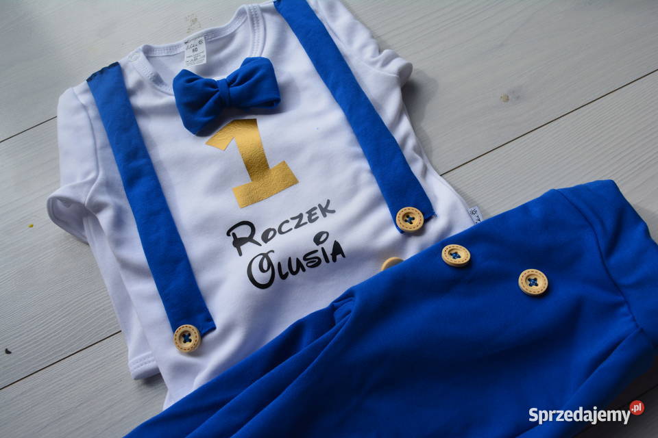 Komplet elegancik na roczek Odzież Waćmierz sprzedam