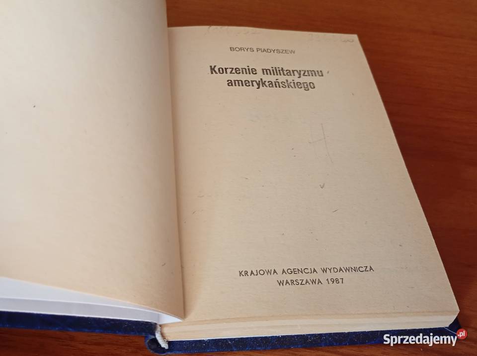 Korzenie militaryzmu amerykańskiego Borys pomorskie