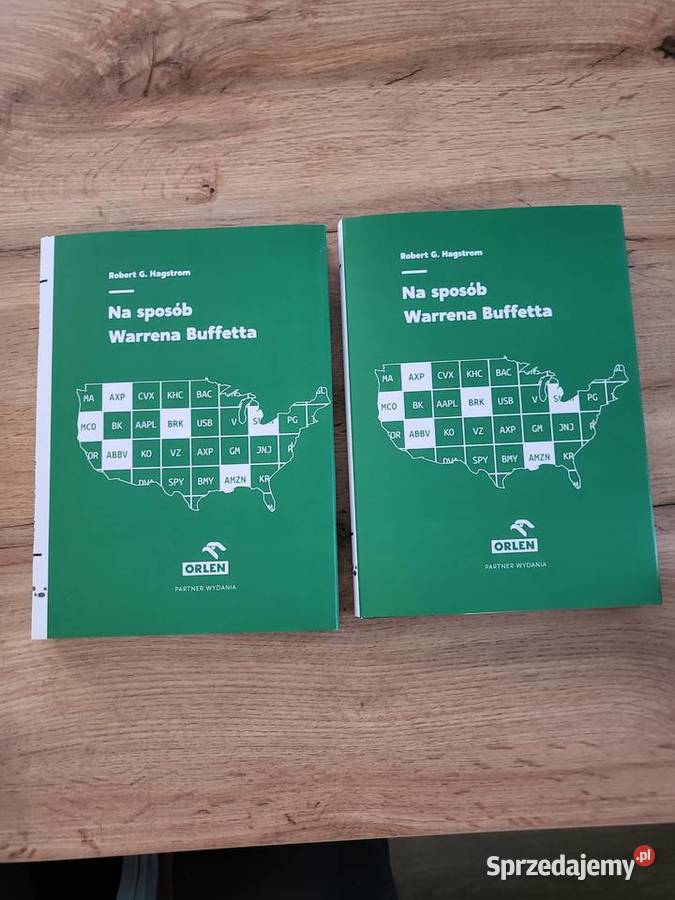 Książka Na sposób Warrena Buffetta Robert G twarda z obwolutą Warszawa