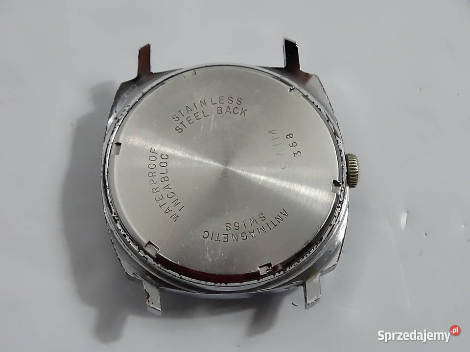 Unikalny Vintage Zegarek URECH z Niebieską