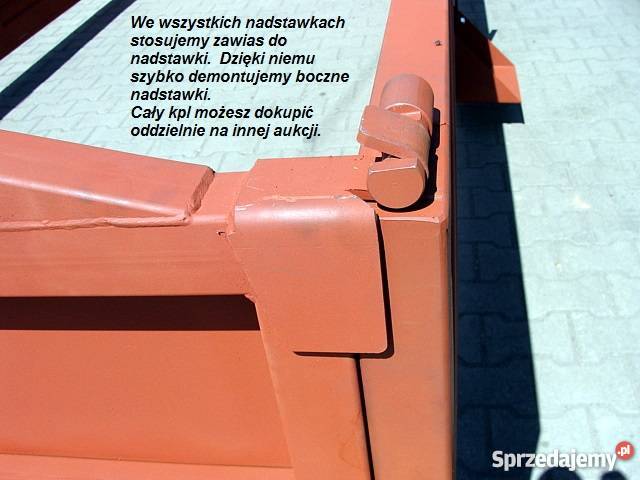 Burty do przyczepy D35 D47 D732 D47 D50 D55 Rok produkcji 2015 Kutno