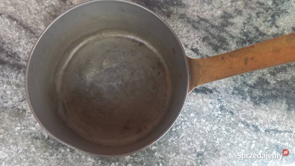 Garnek miedziany Rondelek Chochla Dekoracja 696 Rękodzieło zachodniopomorskie