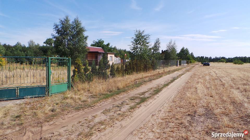 Działka rekreacyjnobudowl Narwią 1000m2udział w rekreacyjna Rzewnie