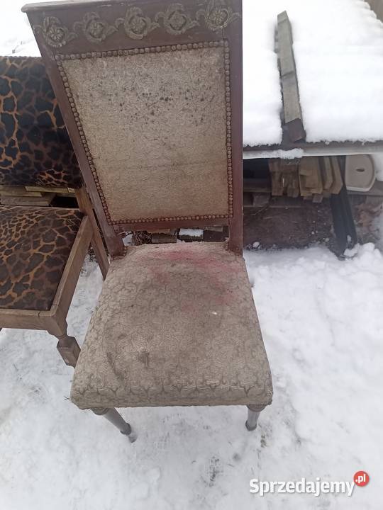 Sprzedam krzesła zabytkowe 1972 Kozłów Biskupi