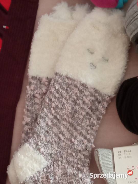 Skarpetki MILUTKIE miś 38 40 antypoślizgowe