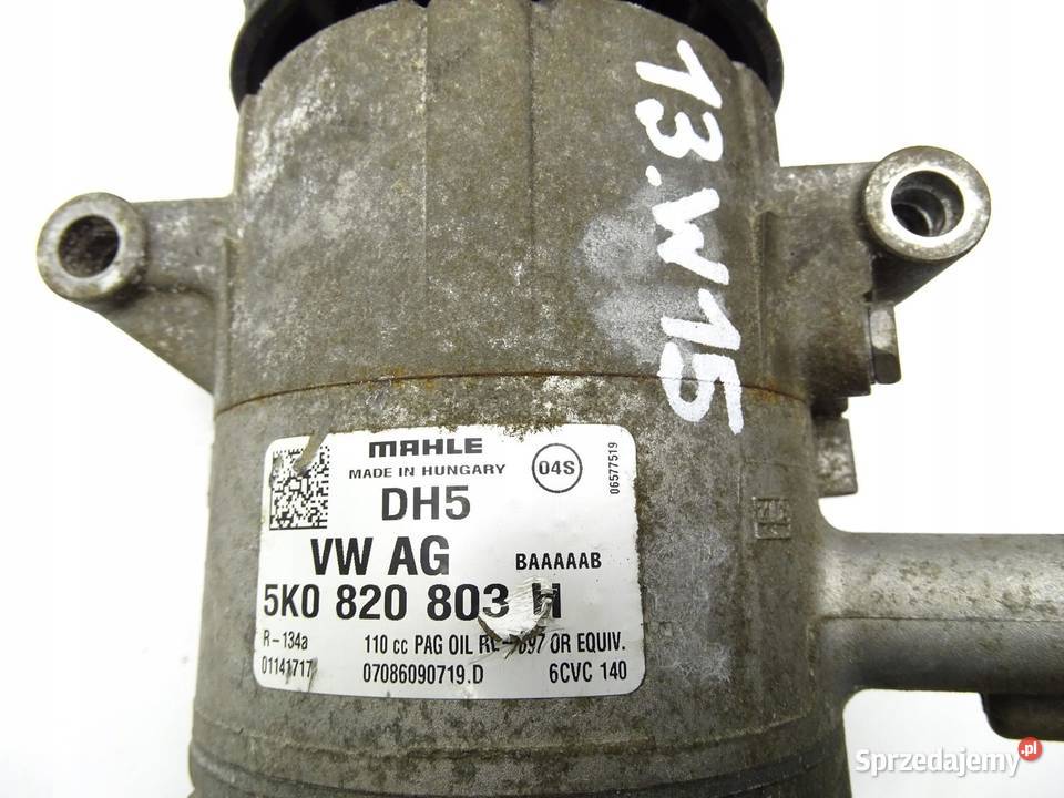 SPRĘŻARKA KLIMATYZACJI 20TDI 5K0820803H A3 8V osobowe sprzedam