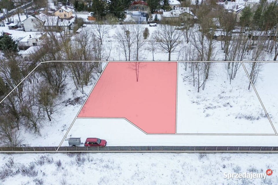 Działka budowlana 1001 m Żółwin gm Brwinów