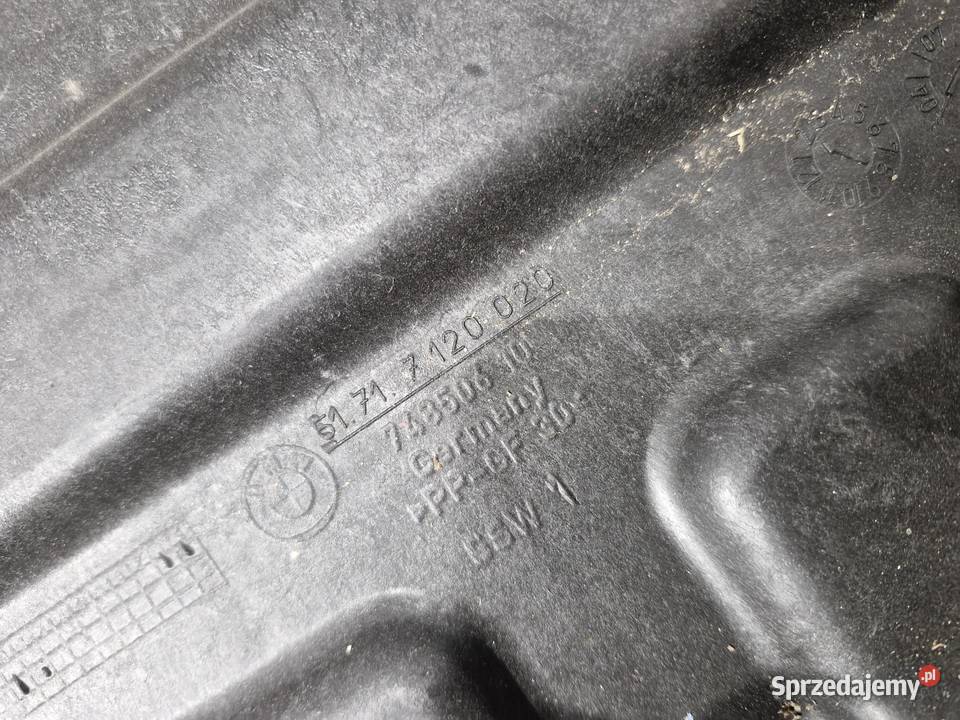 7120020 BWM E90 E91 E92 SCHOWEK WNĘKA BAGAŻNIKA osobowe Schowki, półki