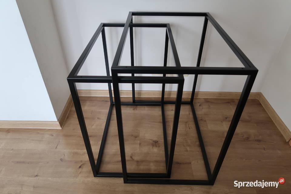 Zestaw ram stolików kawowych wsuwanych loft Przystajń sprzedam
