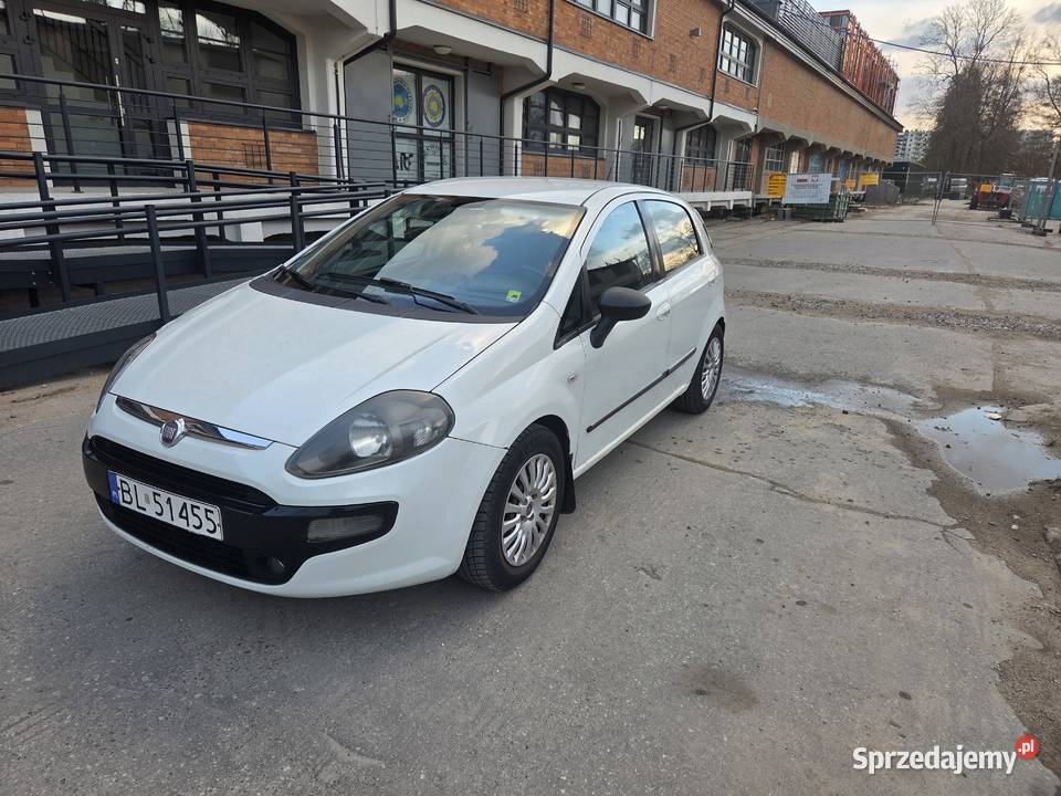 Fiat Punto Evo 2011 LPG nieuszkodzony podlaskie Białystok