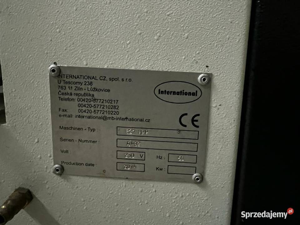 Tunel grzewczy obuwniczy International Nie Polanka sprzedam