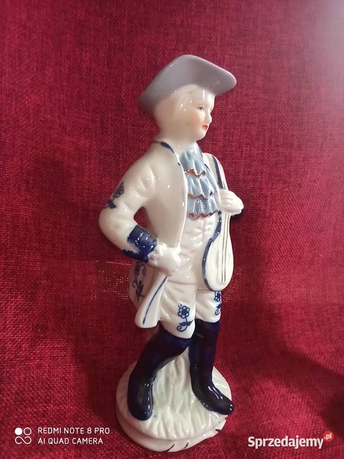 Figurka muzyka z mandoliną Gdańsk