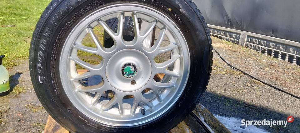 Alufelgi BBS 16 z oponami Nowy Borek