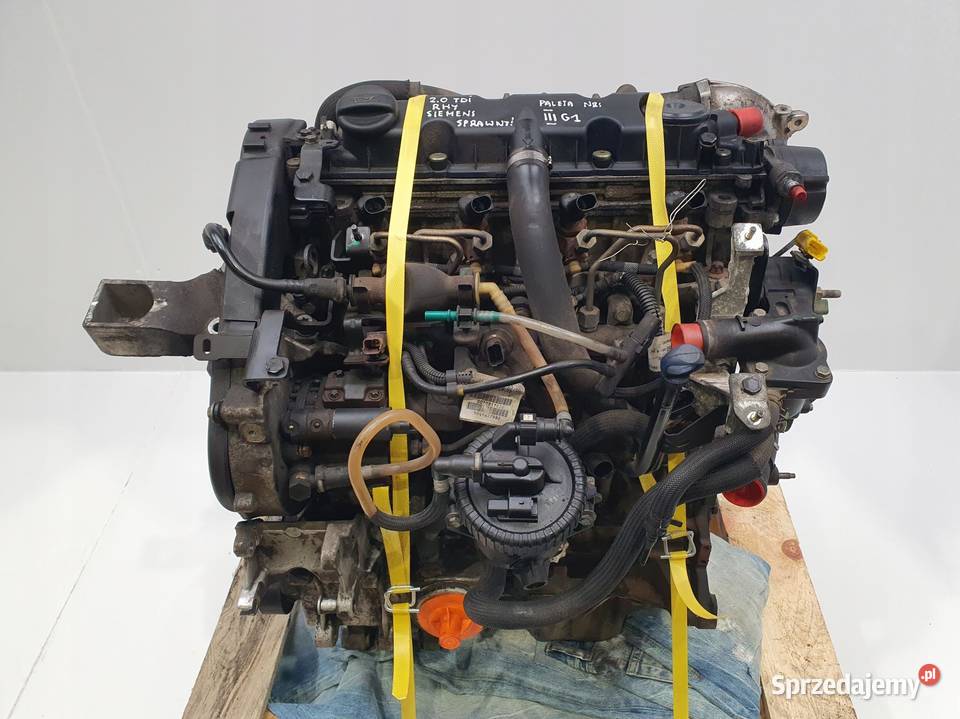 SILNIK RHY Citroen Berlingo II 20 HDI 90 siemens Rudka