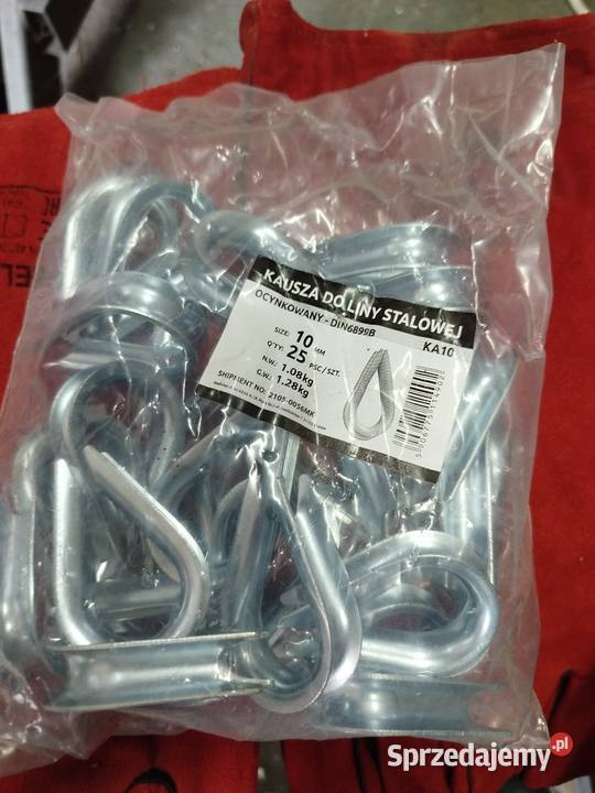 Kausza do liny stalowej 10 mm 25 sprzedam