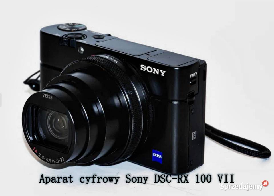 Aparat cyfrowy Sony DSCRX 100 VIIgwarancja łódzkie sprzedam