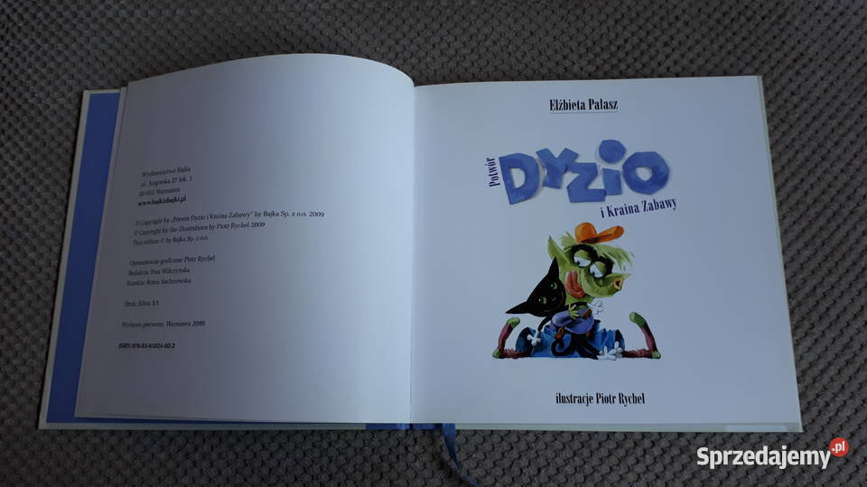 Potwór Dyzio i Kraina Zabawy Elżbieta Pałasz Kraków