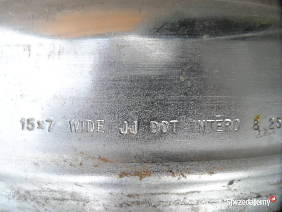 steel wheel INTERO felga stalowa 15 6x1397