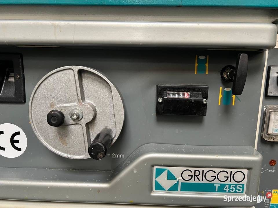 Frezarka dolnowrzecionowa Griggio T45S kąt Produkcja Juszczyn
