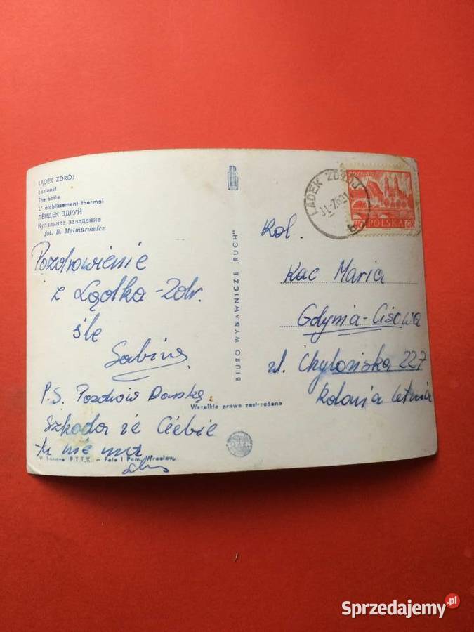 2397 Widokówka Lądek Zdrój Szczecin